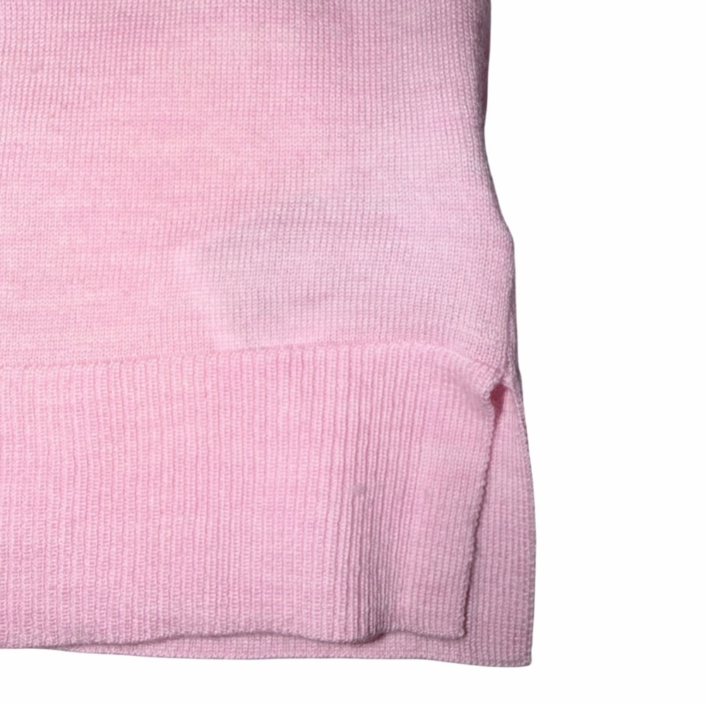 Banana Republic Soft Pink V-Neck Sweater Size Small - Picture 3 of 7